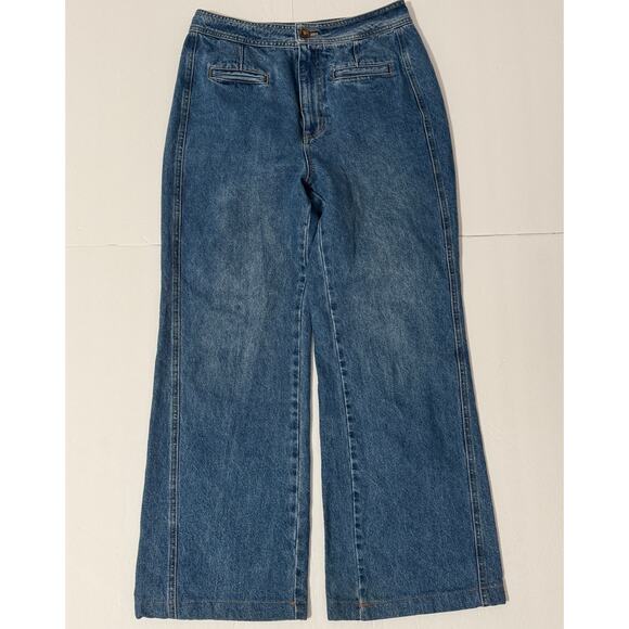 We The Free Denim - We the Free Wide Leg High-Rise Jeans, Size M